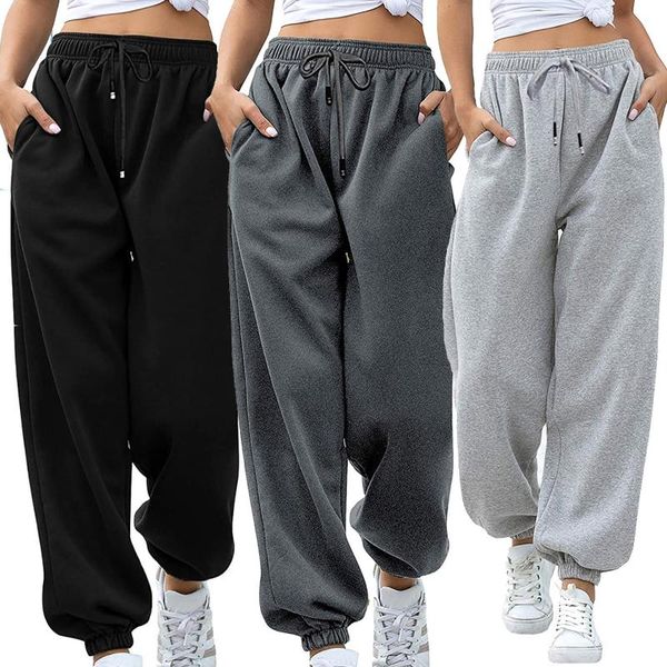 women's pants & capris autumn and winter gray oversized sweatpants sportswear loose black korean style high-waist, Black;white
women's pants & capris autumn and winter gray oversized sweatpants sportswear loose black korean style high-waist, Black;white