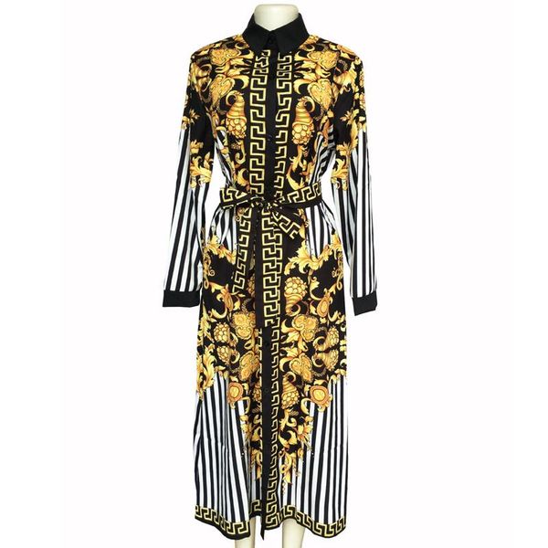 casual dresses elegant long dress a-line print sashes sleeve women plus size party vestidos clothing, Black;gray
casual dresses elegant long dress a-line print sashes sleeve women plus size party vestidos clothing, Black;gray