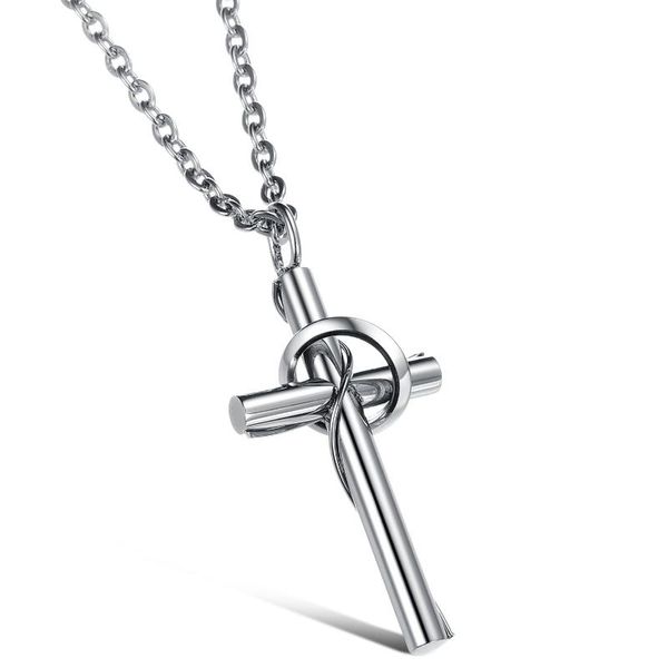 chains jialy fashion 316l stainless steel couples necklace the cross of love pendant charm for men women jewelry, Silver
chains jialy fashion 316l stainless steel couples necklace the cross of love pendant charm for men women jewelry, Silver