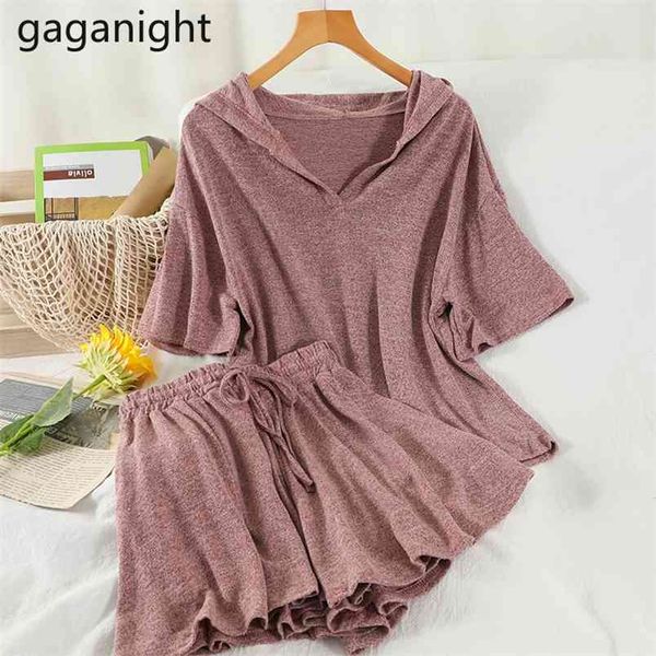 fashion solid women two pieces outfits short sleeve loose hooded knitted and wide leg pantskirts set summer 210601, White
fashion solid women two pieces outfits short sleeve loose hooded knitted and wide leg pantskirts set summer 210601, White