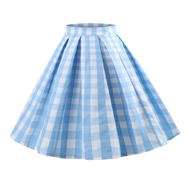 skirts plaid print women cotton zipper casual plus size blue retro high waist a line vintage pleated skirt woman 2021, Black
skirts plaid print women cotton zipper casual plus size blue retro high waist a line vintage pleated skirt woman 2021, Black