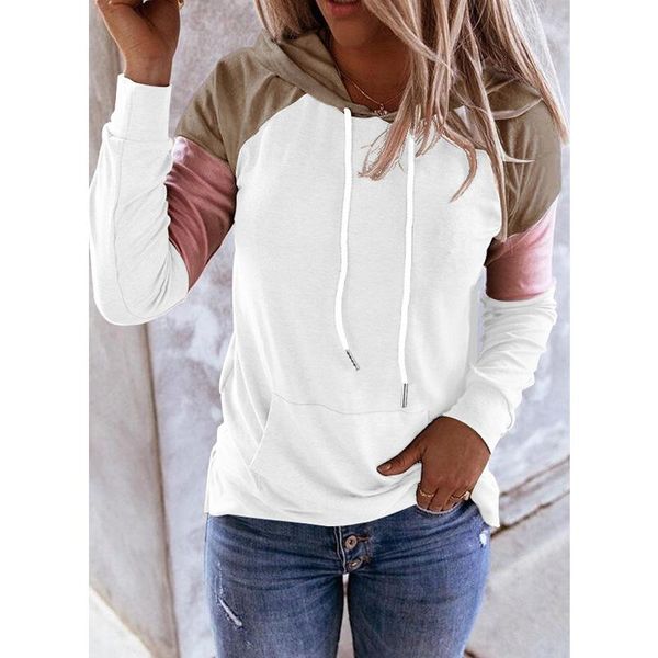 women's hoodies & sweatshirts 2021 casual womens sweatshirt drawstring color matching ladies long sleeve pullover fashion hooded female, Black
women's hoodies & sweatshirts 2021 casual womens sweatshirt drawstring color matching ladies long sleeve pullover fashion hooded female, Black