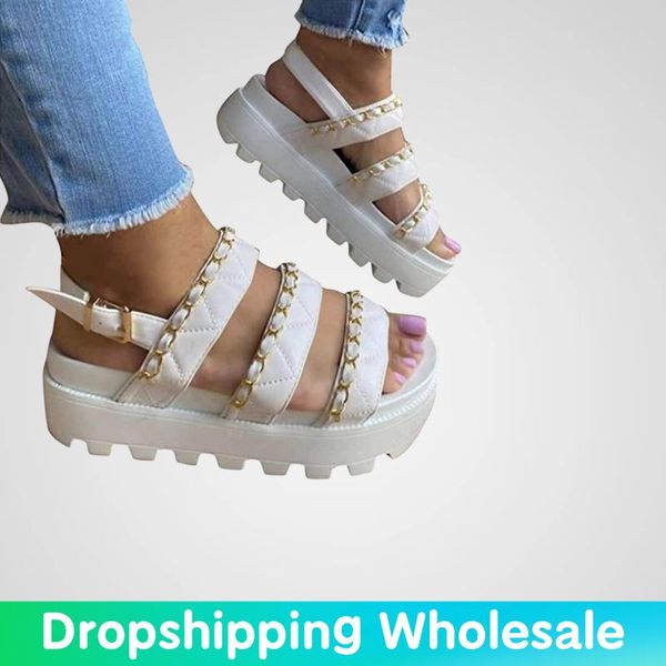 summer soft slip sandals 2021 women's large size thick bottom zip muffin heel casual open toe outdoor beach shoes, Black
summer soft slip sandals 2021 women's large size thick bottom zip muffin heel casual open toe outdoor beach shoes, Black