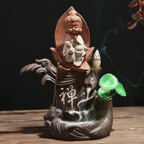sachet bags three saints monk censer creative home decor small buddha incense holder backflow burner use in office teahouse
sachet bags three saints monk censer creative home decor small buddha incense holder backflow burner use in office teahouse