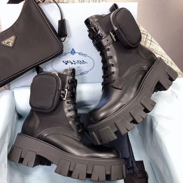 women designers classic non-slip rois boot ankle desert martins boots and military inspired combat booties nylon bouch chaussures with bags, Black
women designers classic non-slip rois boot ankle desert martins boots and military inspired combat booties nylon bouch chaussures with bags, Black