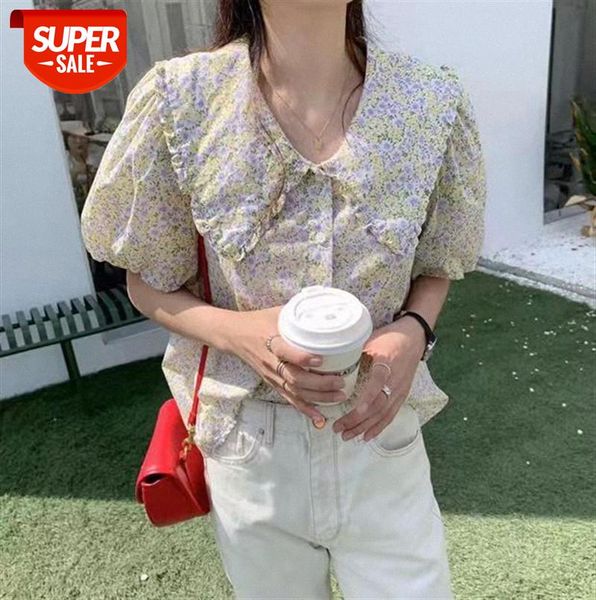 lizhiqisen floral short sleeve puff shirt retro hong kong flavor doll collar sweet 110649 #5f2u, Black;gray
lizhiqisen floral short sleeve puff shirt retro hong kong flavor doll collar sweet 110649 #5f2u, Black;gray
