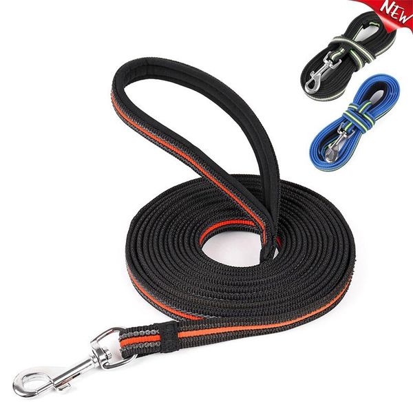 3m/5m/10m long dog leashes nylon anti-skid outdoor tracking training pet lead belt soft padded handle medium large leash collars &
3m/5m/10m long dog leashes nylon anti-skid outdoor tracking training pet lead belt soft padded handle medium large leash collars &