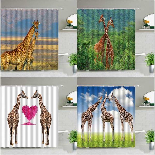 shower curtains giraffe curtain wild animal print pattern garden bathroom room hanging waterproof cloth bathtub home decoration
shower curtains giraffe curtain wild animal print pattern garden bathroom room hanging waterproof cloth bathtub home decoration