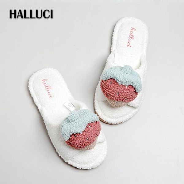 slippers kawaii strawberry home shoes woman cute peep toe seasons flip-flops suede bedroom non-slip women, Black
slippers kawaii strawberry home shoes woman cute peep toe seasons flip-flops suede bedroom non-slip women, Black