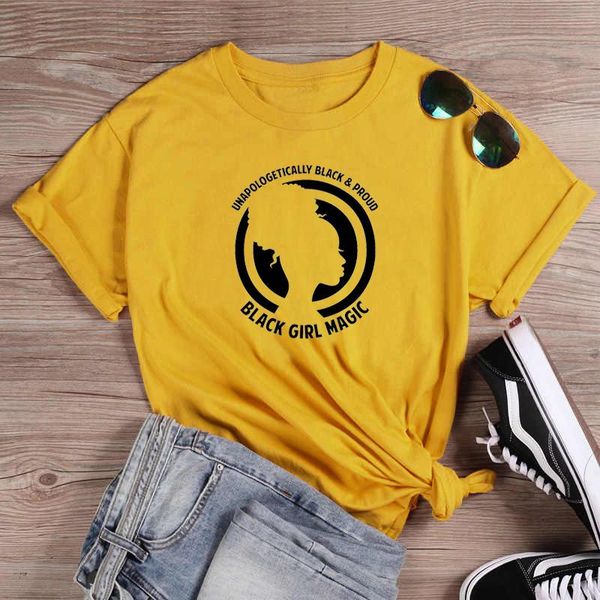 women's t-shirt black girl magic afro 100% cotton funny women street style aesthetic graphic casual quote fashion tshirt tee, White
women's t-shirt black girl magic afro 100% cotton funny women street style aesthetic graphic casual quote fashion tshirt tee, White