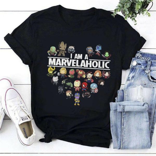 men's t-shirts i am marvelaholic t shirt black cotton men s-3xl us supplier gyms fitness tee, White;black
men's t-shirts i am marvelaholic t shirt black cotton men s-3xl us supplier gyms fitness tee, White;black