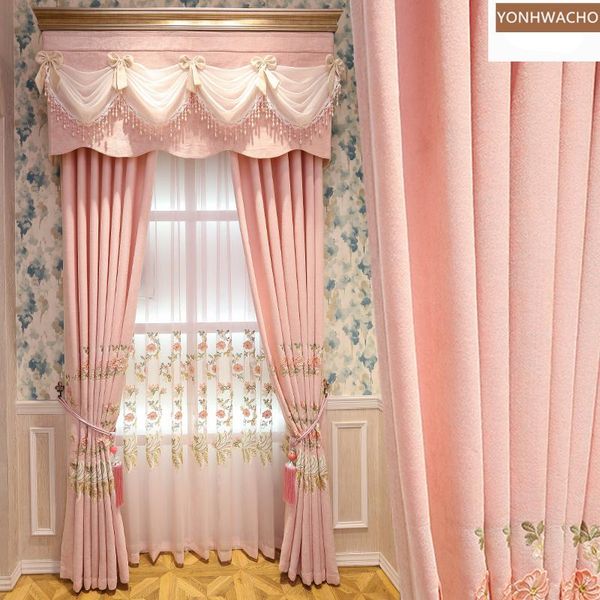 custom curtain 3d embossed embroidered girl home princess sweet room pink cloth blackout valance tulle panel c646 & drapes
custom curtain 3d embossed embroidered girl home princess sweet room pink cloth blackout valance tulle panel c646 & drapes