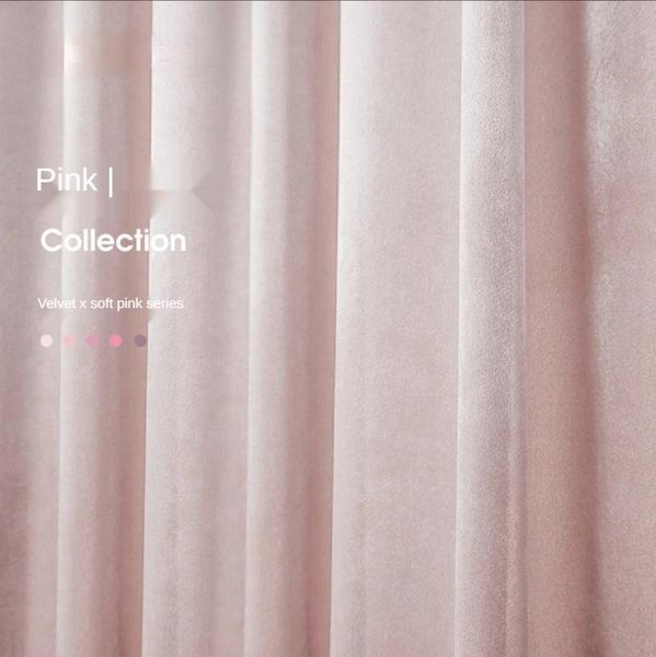 light luxury velvet curtain pink series shade for bedroom living room curtains dining & drapes
light luxury velvet curtain pink series shade for bedroom living room curtains dining & drapes