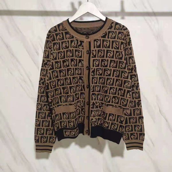 women's cardigan designer sweater casual knit shirt letter printing v-neck autumn and winter fashion ladies sweater's collar luxur, White;black
women's cardigan designer sweater casual knit shirt letter printing v-neck autumn and winter fashion ladies sweater's collar luxur, White;black