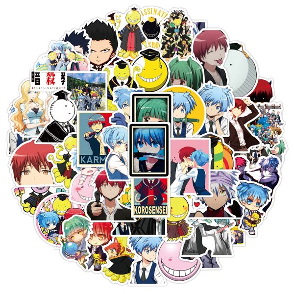 50pcs japan anime assassination classroom graffiti stickers for lapskateboard decal pegatina sticker
50pcs japan anime assassination classroom graffiti stickers for lapskateboard decal pegatina sticker