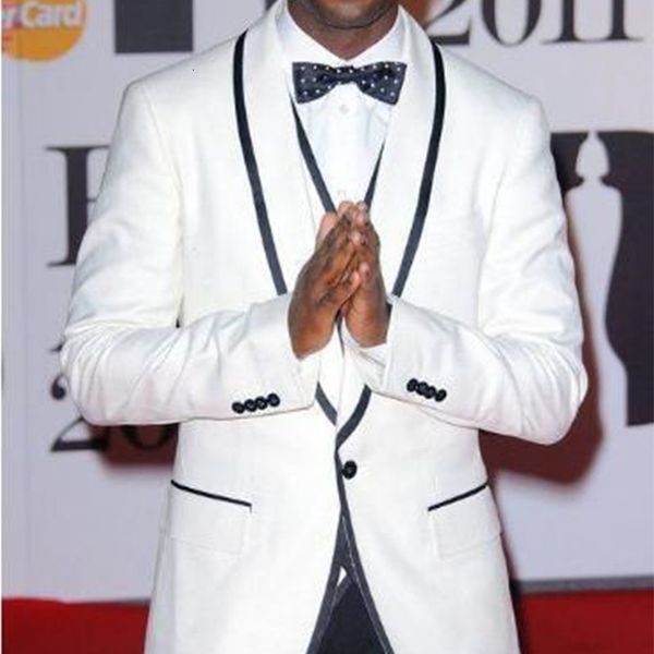men's suits & blazers black white suit formal of the smoking party thin three tuesdays for made under measure dressed in bride (jacket, White;black
men's suits & blazers black white suit formal of the smoking party thin three tuesdays for made under measure dressed in bride (jacket, White;black