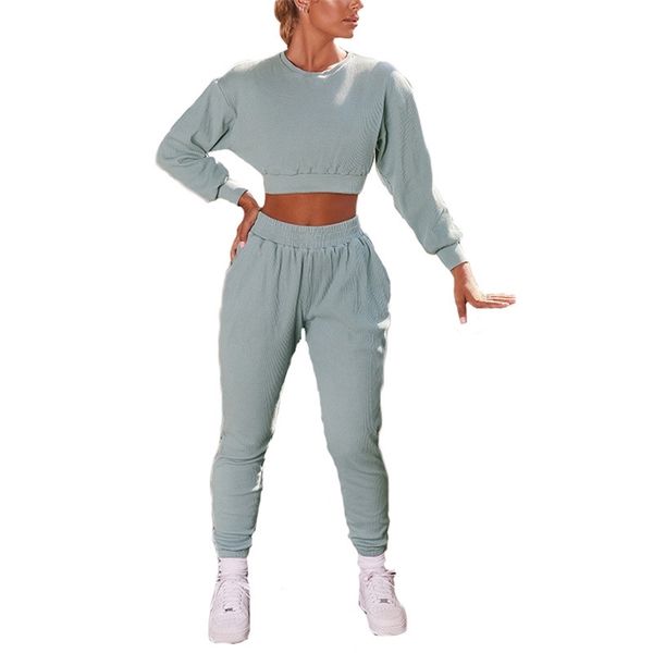 sweater suit for women spring autumn casual fashion long sleeve short trousers two-piece female lr1101 210531, White
sweater suit for women spring autumn casual fashion long sleeve short trousers two-piece female lr1101 210531, White