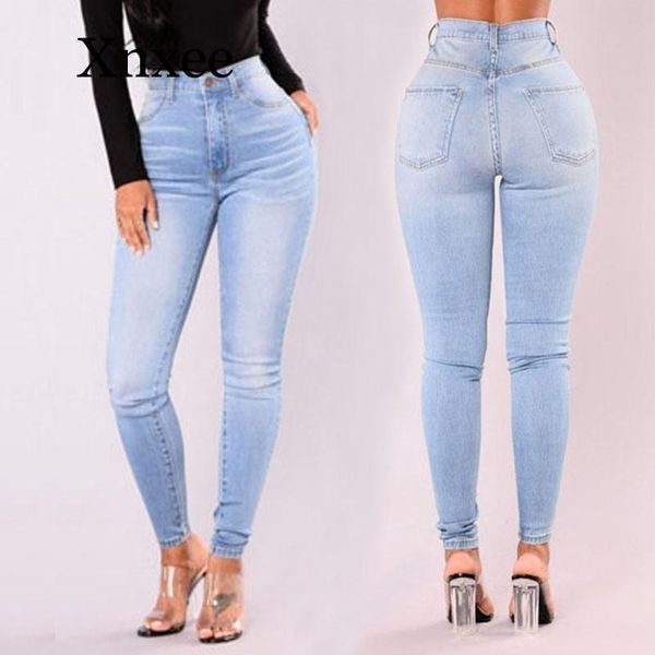 women's jeans tight light blue long pants denim lady slim stretch waist pencil women casual
women's jeans tight light blue long pants denim lady slim stretch waist pencil women casual