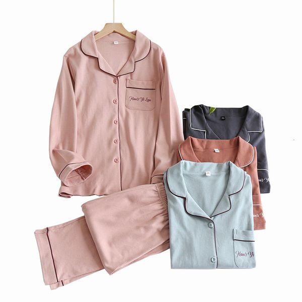 women's sleepwear men and women full cotton pajamas set lovers comfort solid color homewear spring new couples turn-down collar ai, Black;red
women's sleepwear men and women full cotton pajamas set lovers comfort solid color homewear spring new couples turn-down collar ai, Black;red