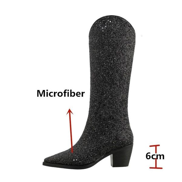 boots fedonas ins blingbling knee high for women wide calf thick heels shoe woman wedding party basic winter 1 t8mf, Black
boots fedonas ins blingbling knee high for women wide calf thick heels shoe woman wedding party basic winter 1 t8mf, Black
