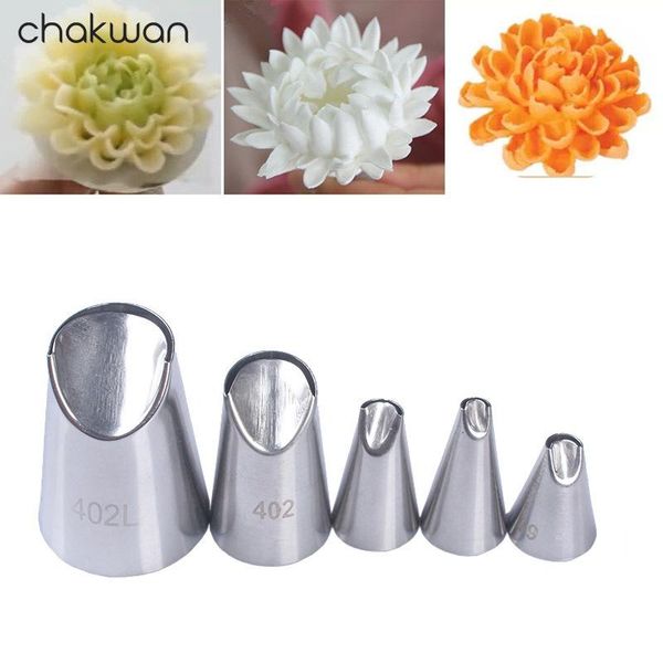 baking & pastry tools chrysanthemum5-piece cream decorating mouth stainless steel cake tool nozz
baking & pastry tools chrysanthemum5-piece cream decorating mouth stainless steel cake tool nozz