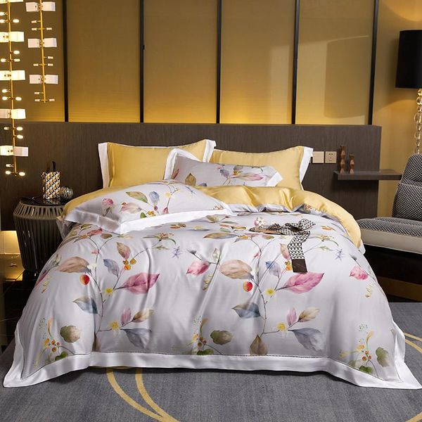 luxury flowers tencel bedding set satin duvet cover bed linen fitted sheet pillowcases home textile king size 4pcs sets
luxury flowers tencel bedding set satin duvet cover bed linen fitted sheet pillowcases home textile king size 4pcs sets