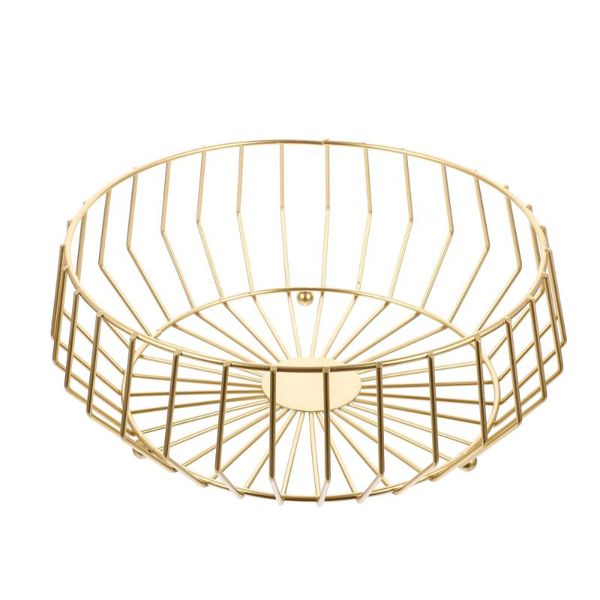 dishes & plates 1pc wrought iron hollow-out fruit snack storage basket household
dishes & plates 1pc wrought iron hollow-out fruit snack storage basket household