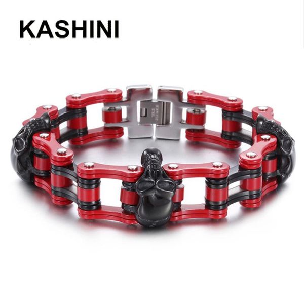 link, chain kashini motorcycle red bicycle bike bracelets fashion man 2021 jewelry punk bracelet men bangles gift, Black
link, chain kashini motorcycle red bicycle bike bracelets fashion man 2021 jewelry punk bracelet men bangles gift, Black