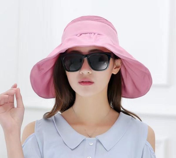 wide brim hats 2021 summer sun hat ladies tide anti-ultraviolet big beach foldable bucket fishing, Blue;gray
wide brim hats 2021 summer sun hat ladies tide anti-ultraviolet big beach foldable bucket fishing, Blue;gray