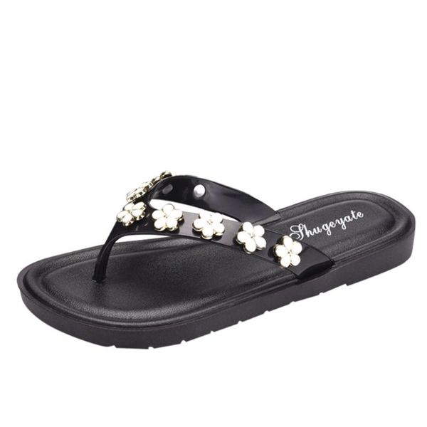 elegant womens four seasons fashion shoes beach ethnic style flip flops non-slip round toe floral clip-toe slippers, Black
elegant womens four seasons fashion shoes beach ethnic style flip flops non-slip round toe floral clip-toe slippers, Black