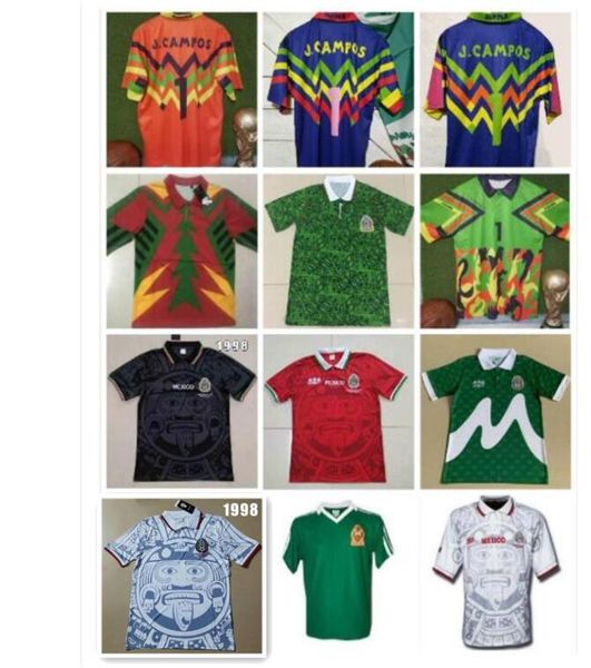 1998 mexico retro cup classic vintage soccer jerseys hernandez 11# blanco h.sanchez ramirez home green away white football shirts, Black;yellow
1998 mexico retro cup classic vintage soccer jerseys hernandez 11# blanco h.sanchez ramirez home green away white football shirts, Black;yellow