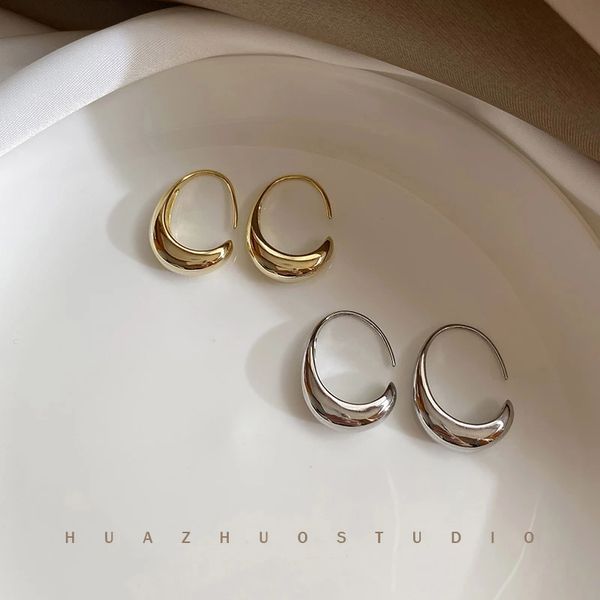 925 sterling silver personality water drop charm earrings for women french trendy gold plated c shape earring bride jewelry prevent allergy, Golden
925 sterling silver personality water drop charm earrings for women french trendy gold plated c shape earring bride jewelry prevent allergy, Golden