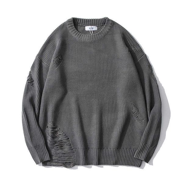 fashion sweater trendy brand solid color pierced men's ins round neck bf lazy wind loose pullover, White;black
fashion sweater trendy brand solid color pierced men's ins round neck bf lazy wind loose pullover, White;black