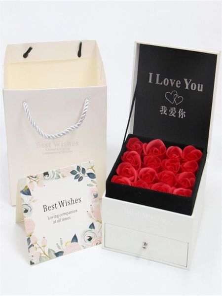 decorative flowers & wreaths ins creativity rose flower gift box set bag+box double layer fake earring ring pendant necklace wedding
decorative flowers & wreaths ins creativity rose flower gift box set bag+box double layer fake earring ring pendant necklace wedding