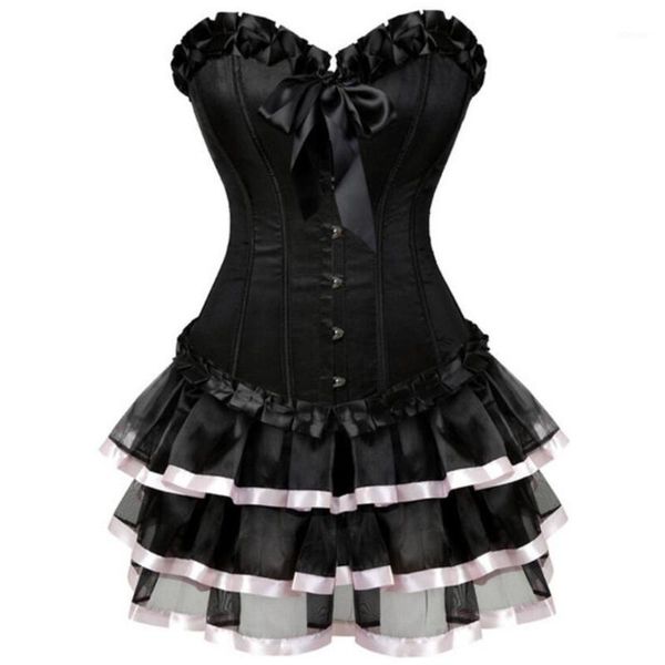 bustiers & corsets overbust corset and skirt tutu set for women dress burlesque gothic lace overlay vintage plus size costume, Black;white
bustiers & corsets overbust corset and skirt tutu set for women dress burlesque gothic lace overlay vintage plus size costume, Black;white