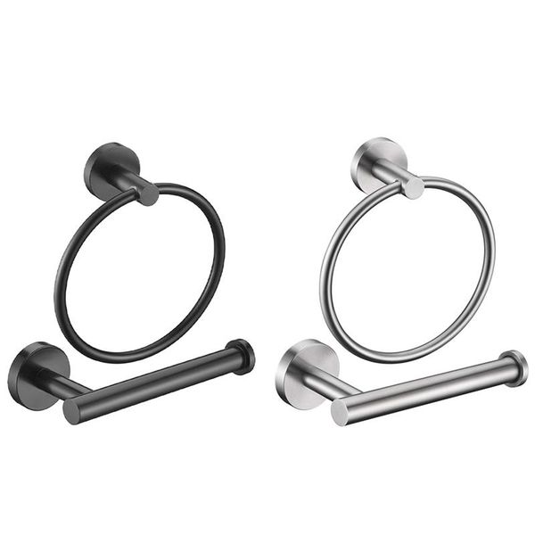 toilet paper holder and hand towel ring bathroom hardware accessories set wall mounted holders
toilet paper holder and hand towel ring bathroom hardware accessories set wall mounted holders