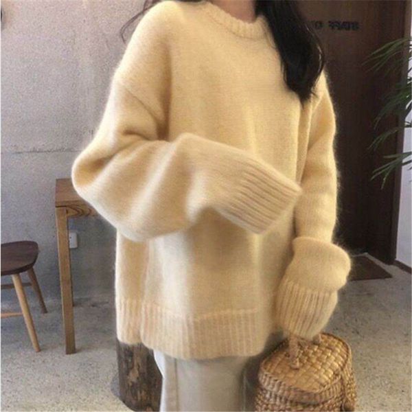 women's sweaters women women's pullovers knit overszie long-sleeve sweaters long-sleeve girls loose stylish, thick-knit outerwear, White;black
women's sweaters women women's pullovers knit overszie long-sleeve sweaters long-sleeve girls loose stylish, thick-knit outerwear, White;black