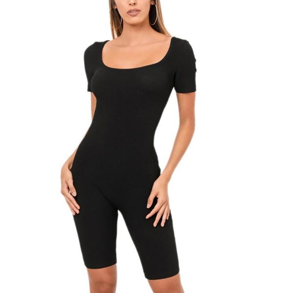 women's jumpsuits & rompers ladies jumpsuit 2021 solid color summer women lady short sleeve bodysuit back lace up trousers female one-p, Black;white
women's jumpsuits & rompers ladies jumpsuit 2021 solid color summer women lady short sleeve bodysuit back lace up trousers female one-p, Black;white