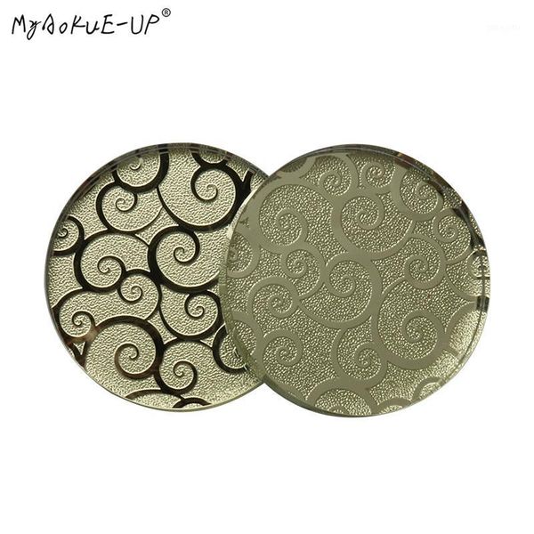 arrival glue pads round pallet eyelashes extension makeup tool glass holder1