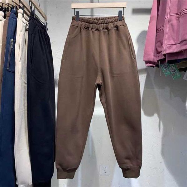 women's jumpsuits & rompers autumn winter korea fashion women cotton thicken elastic waist loose pants all-matched casual harem plus si, Black;white
women's jumpsuits & rompers autumn winter korea fashion women cotton thicken elastic waist loose pants all-matched casual harem plus si, Black;white