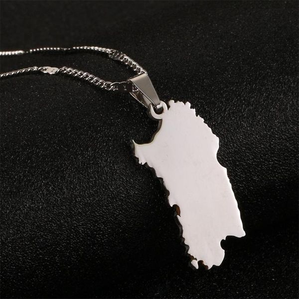 pendant necklaces stainless steel italy sardinia map necklace trendy silver color sardegna chian jewelry
pendant necklaces stainless steel italy sardinia map necklace trendy silver color sardegna chian jewelry