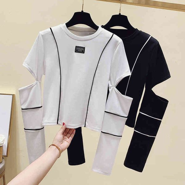 women's sweaters casual female summer shirt, short and basic cotton t-shirt, slim, korean, cneo, White;black
women's sweaters casual female summer shirt, short and basic cotton t-shirt, slim, korean, cneo, White;black
