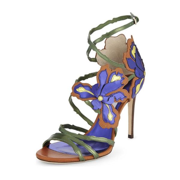 sandales femme 2021 nouveau vintage flower mixed colors summer sandals narrow band high heels women ankle buckle shoes, Black
sandales femme 2021 nouveau vintage flower mixed colors summer sandals narrow band high heels women ankle buckle shoes, Black