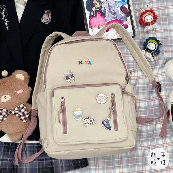 backpack bb288 college style men's shoulder bag female students simple ins high-value school
backpack bb288 college style men's shoulder bag female students simple ins high-value school