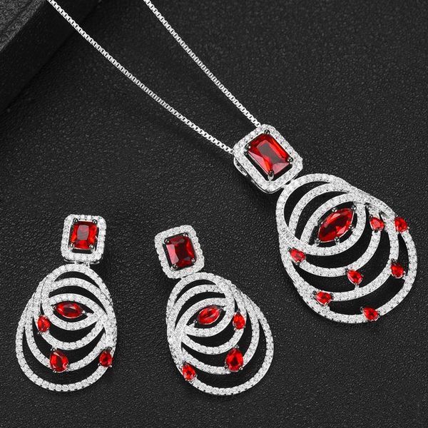 earrings & necklace kellybola super sweet cz fashion 2 pcs circles pendant jewelry set for women daily bridal wedding accessories, Silver
earrings & necklace kellybola super sweet cz fashion 2 pcs circles pendant jewelry set for women daily bridal wedding accessories, Silver