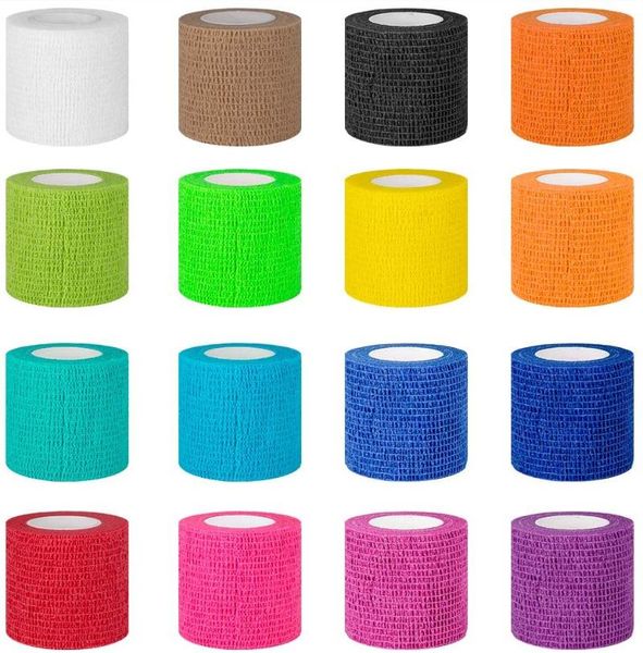 elbow & knee pads 16 rolls self adherent wrap non woven bandage breathable pets athletic for sports ankle wrist sprains, Black;gray
elbow & knee pads 16 rolls self adherent wrap non woven bandage breathable pets athletic for sports ankle wrist sprains, Black;gray