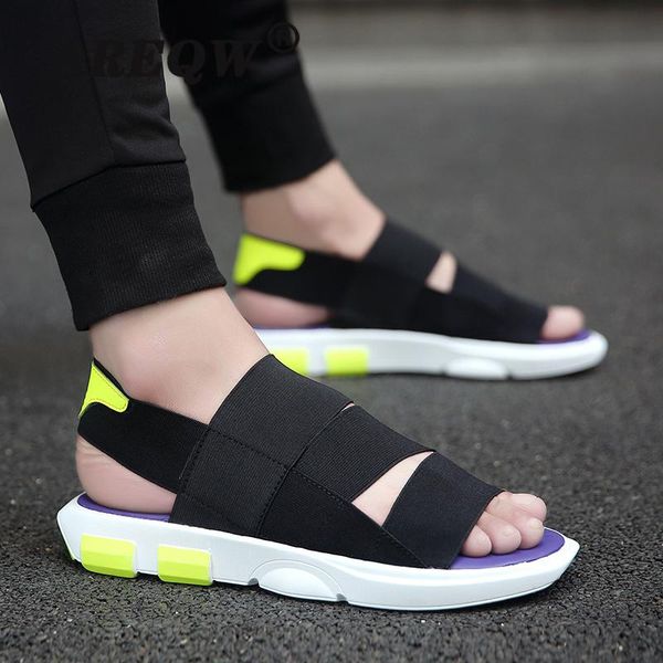 sandals men gladiators casual roman shoes outside breathable mens summer comfortable light sandalias hombre plus size, Black
sandals men gladiators casual roman shoes outside breathable mens summer comfortable light sandalias hombre plus size, Black