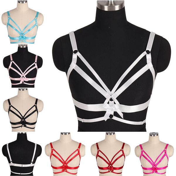 women body bondage garters stockings crop lingerie gothic punk harness fashion sword belt rave festival wea, Black;white
women body bondage garters stockings crop lingerie gothic punk harness fashion sword belt rave festival wea, Black;white