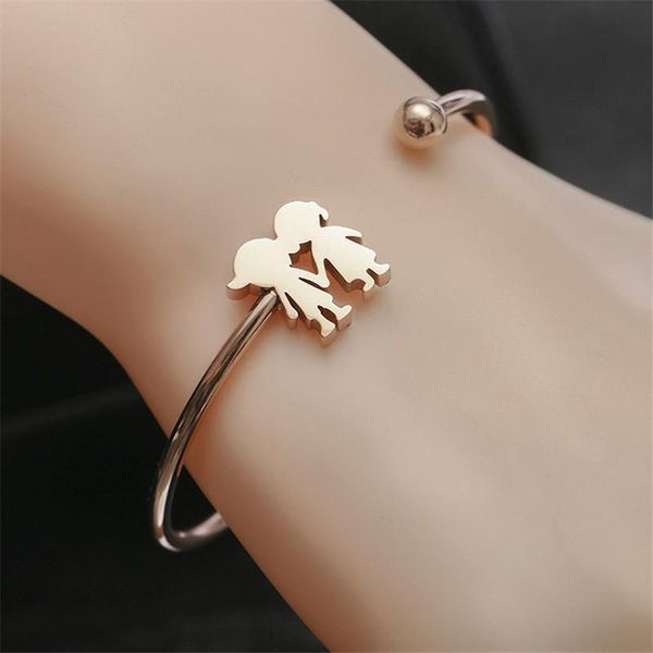 charm bracelets fashion women men lovers bracelet rose gold alloy female personality jewelry, Golden;silver
charm bracelets fashion women men lovers bracelet rose gold alloy female personality jewelry, Golden;silver