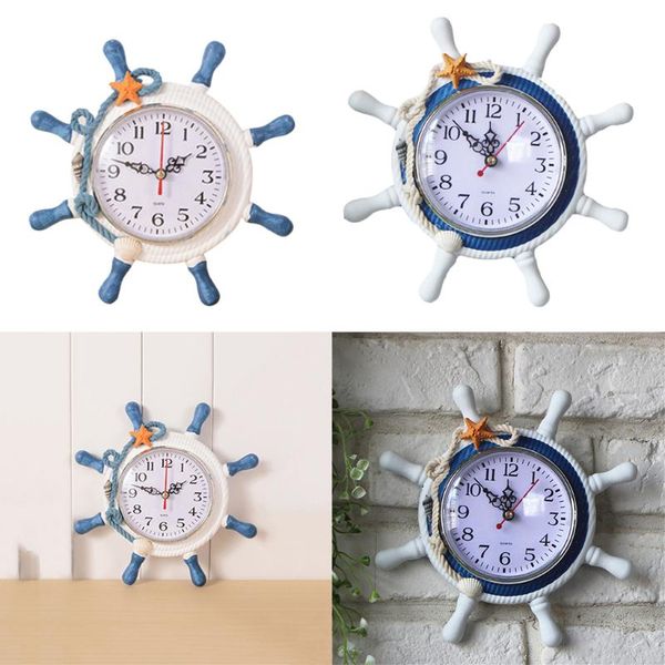 wall clocks retro wooden nautical anchor ship beach sea theme boat circular wheel time clock rudder steering decor house room
wall clocks retro wooden nautical anchor ship beach sea theme boat circular wheel time clock rudder steering decor house room